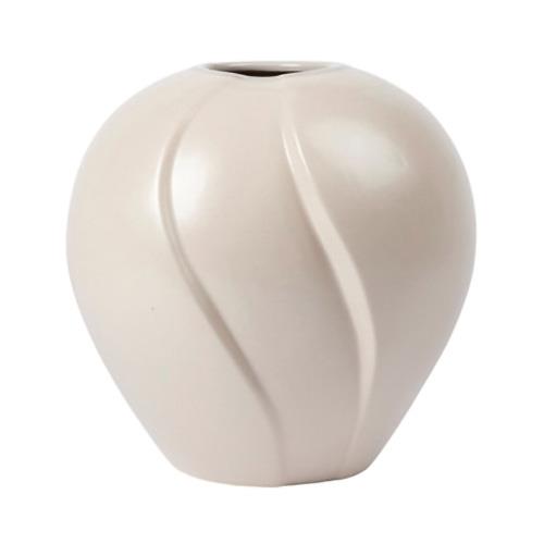 Broste Leda Small Vase - Grey Sand